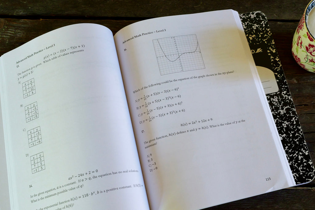 Digital SAT Math Practice Book – 350 Questions by Topic and Difficulty – Paperback