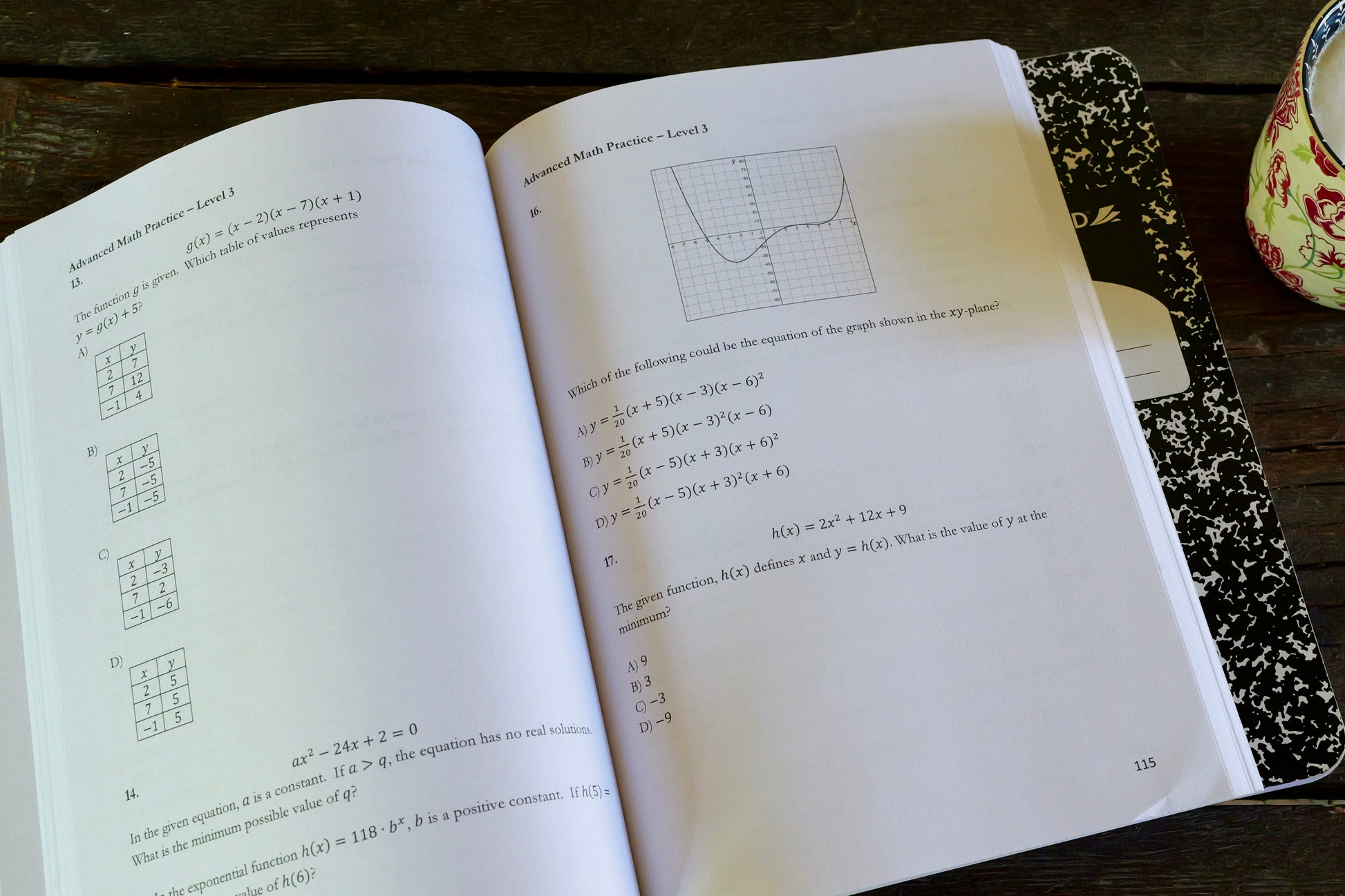 Digital SAT Math Practice Book – 350 Questions by Topic and Difficulty – Paperback